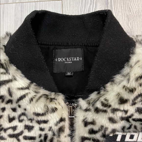 Rockstar Original Leopard Bomber Jacket 🚨(SOLD!) - Picture 5 of 9
